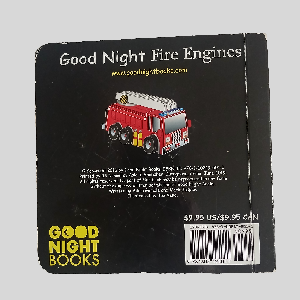 Good Night Fire Engines by Adam Gamble & Mark Jasper