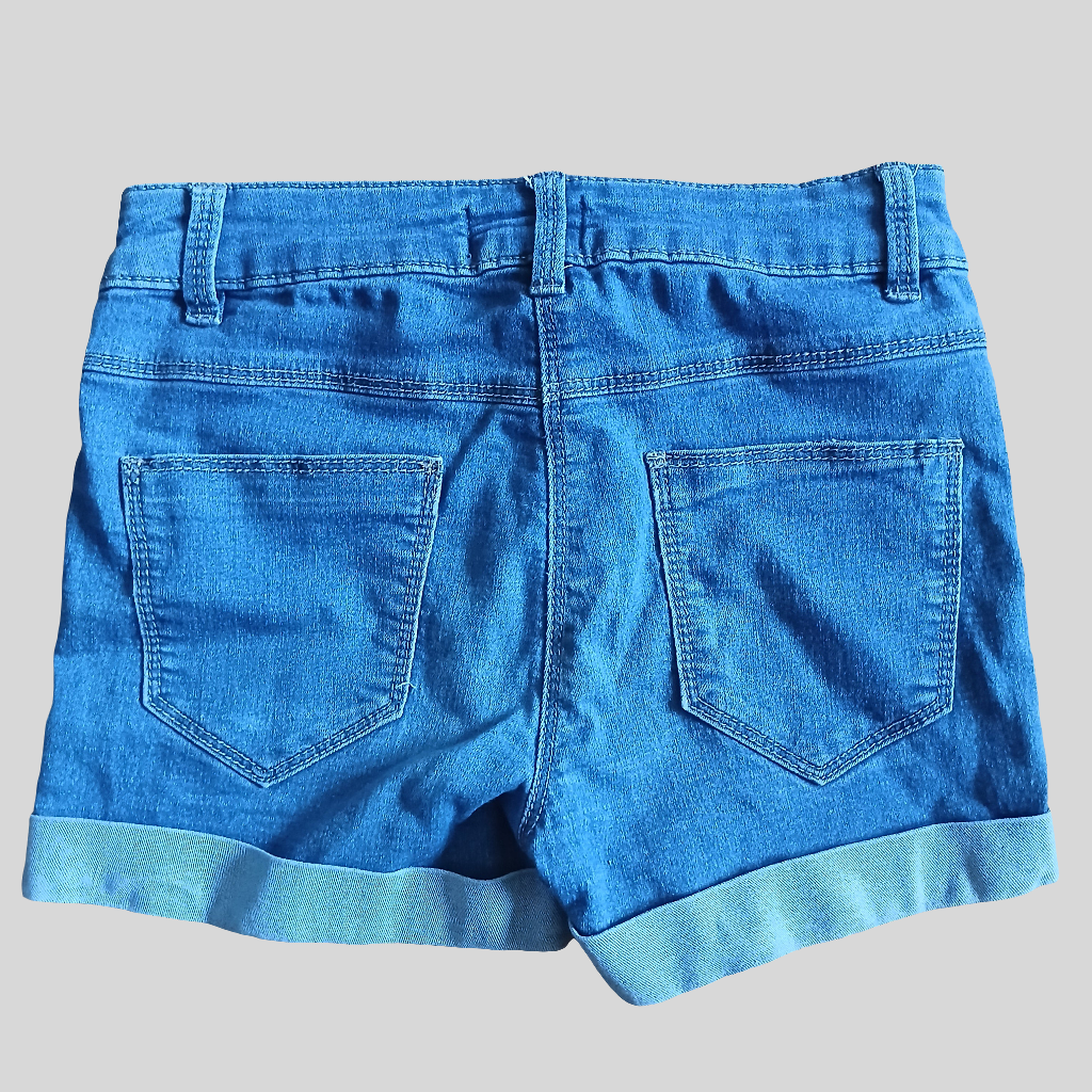 Dunnes Denim Shorts Age 8-9
