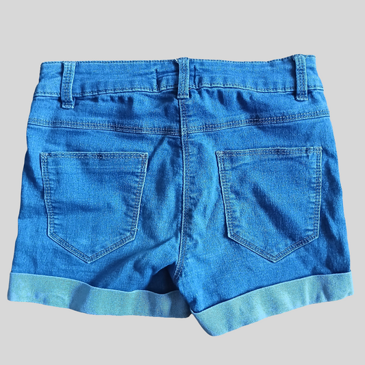 Dunnes Denim Shorts Age 8-9