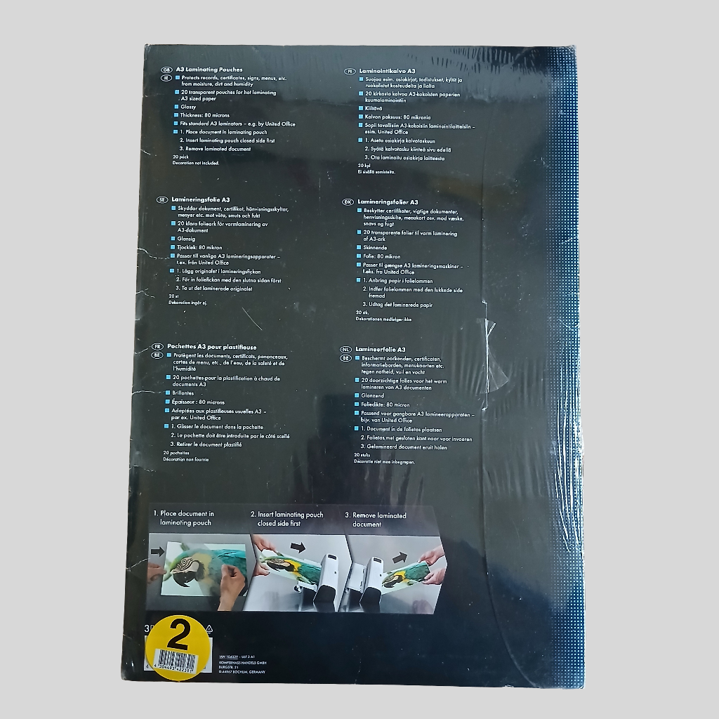 A3 Laminating Pouches - 20 pouches