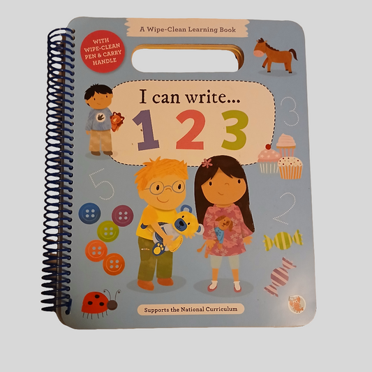 Wipe Clean Activity Book: I Can Write 1 2 3