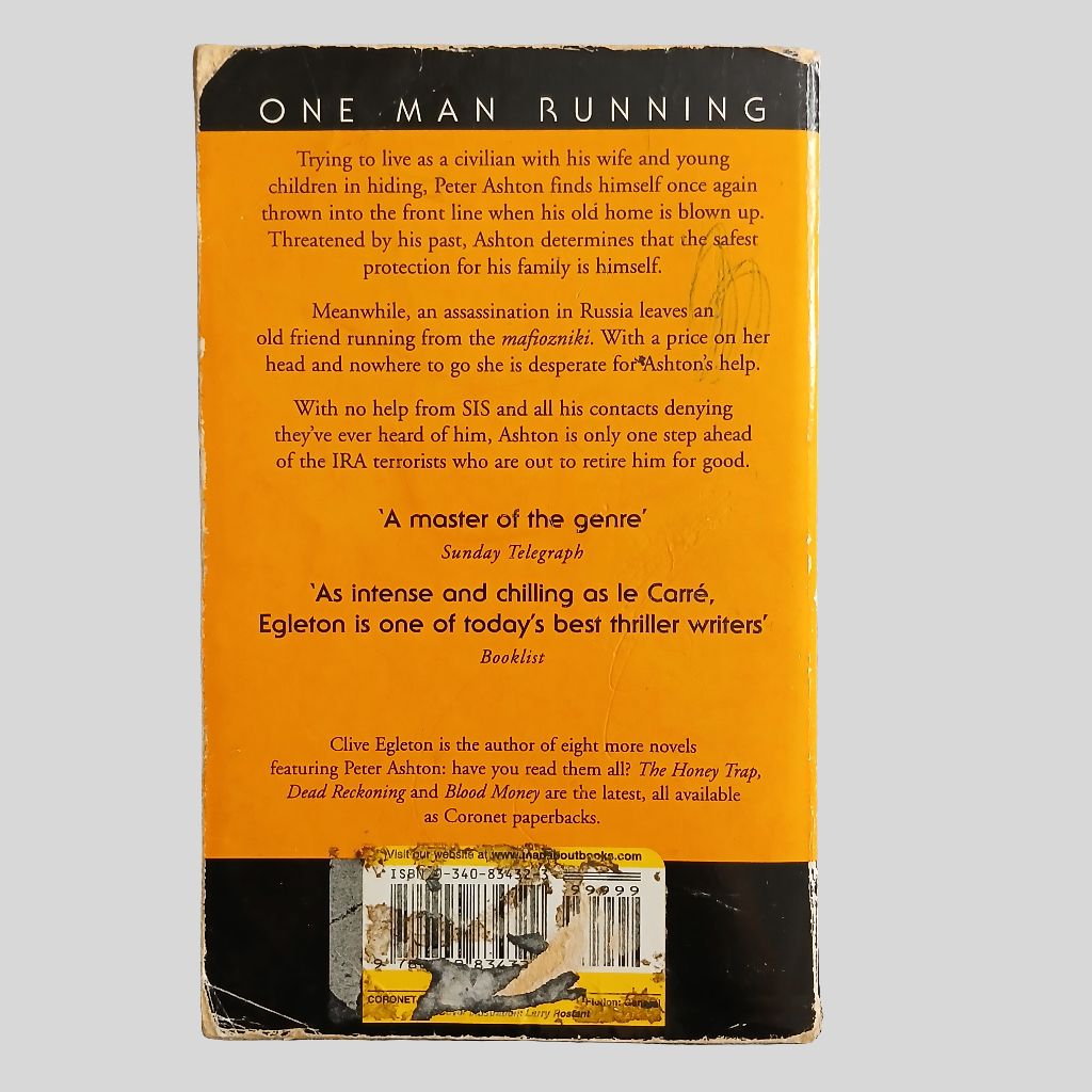 One Man Running by Clive Egleton