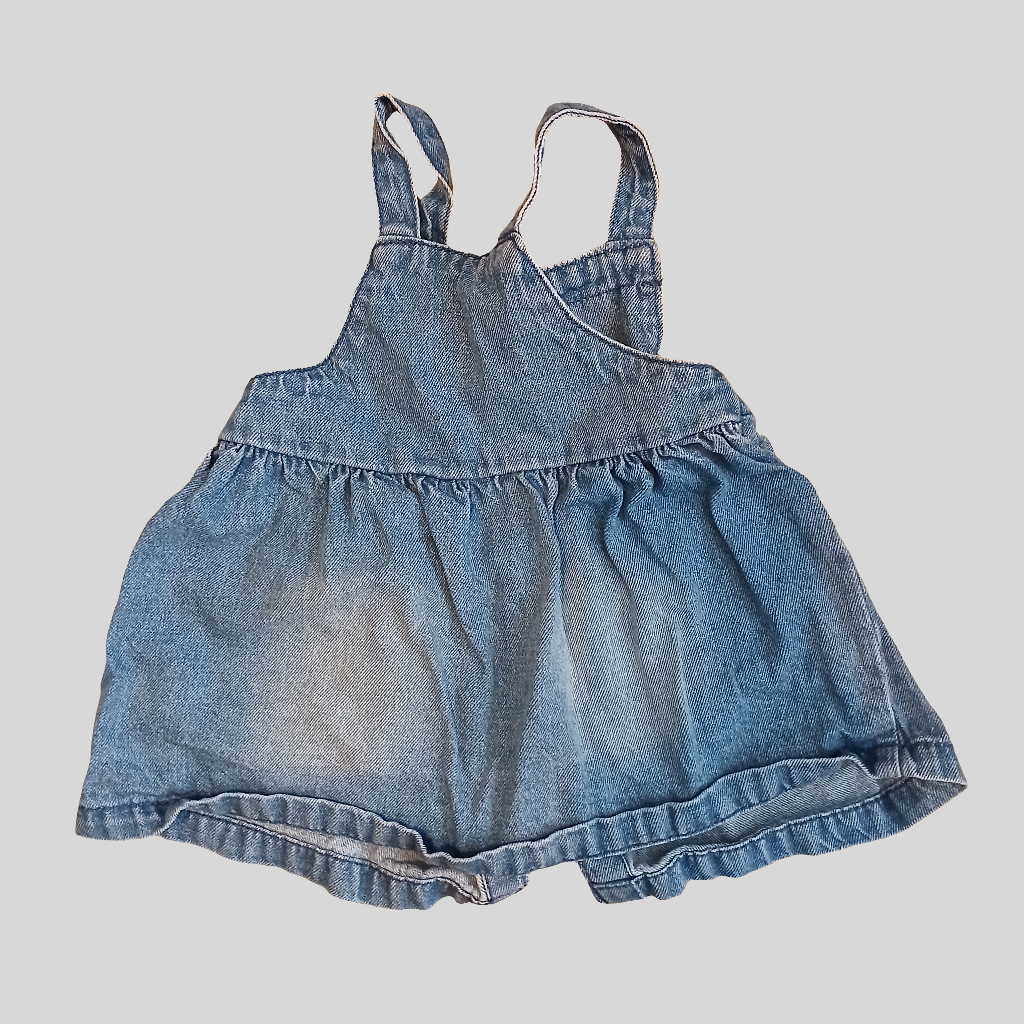 F&F Denim Dress Age 3-6 months