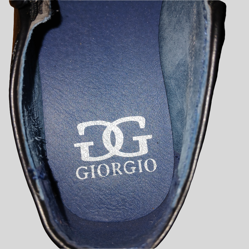 Giorgio Black Slip On Shoes Size C13
