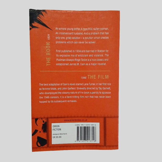 The Postman Always Rings Twice by James M Cain