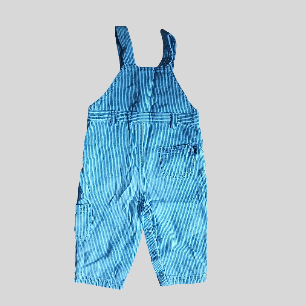 Next Blue Dungarees Age 9-12 months