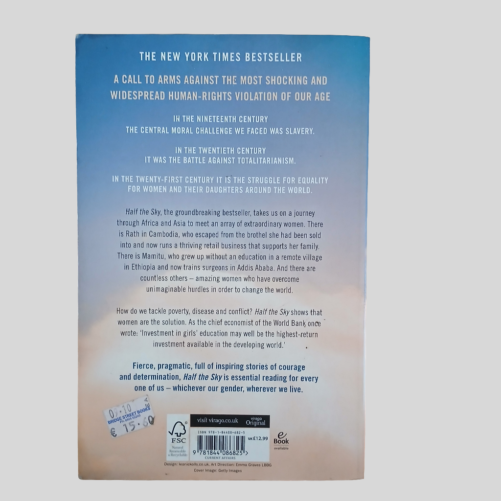 Half The Sky-How To Change The World by Nicholas D. Kristof & Sheryl Wudunn