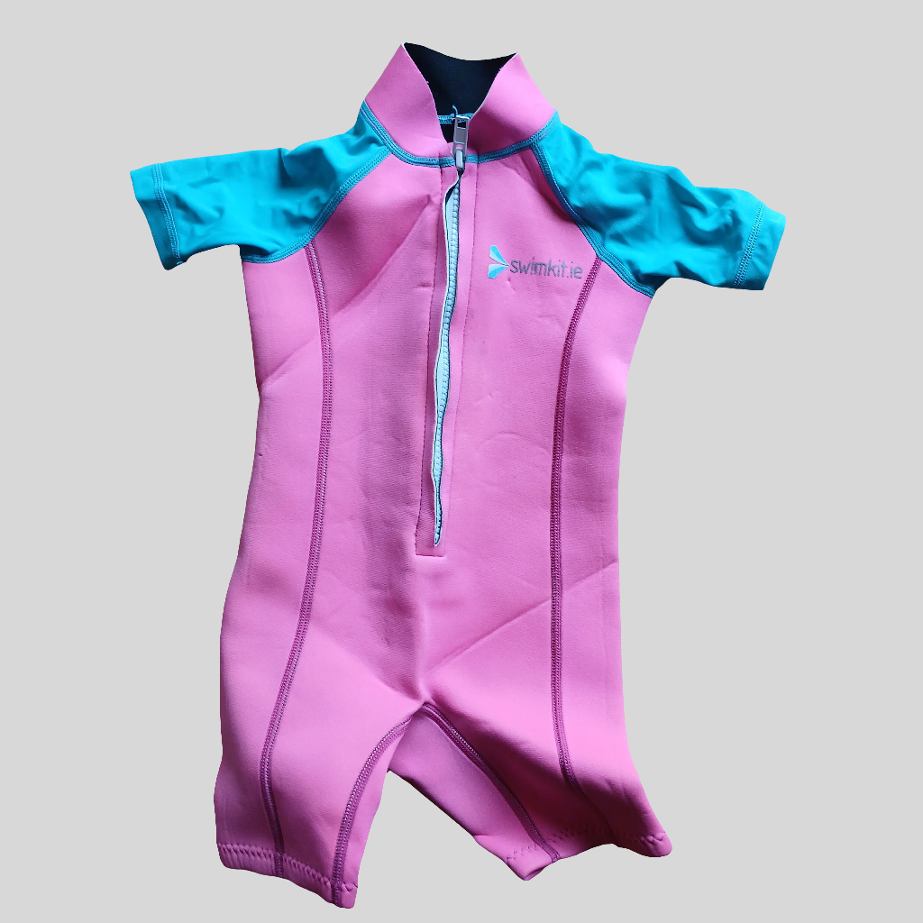 Swimkit.ie Pink Wetsuit Age 1
