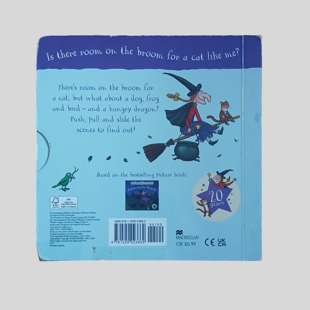 Room on the Broom by Julia Donaldson Board Book