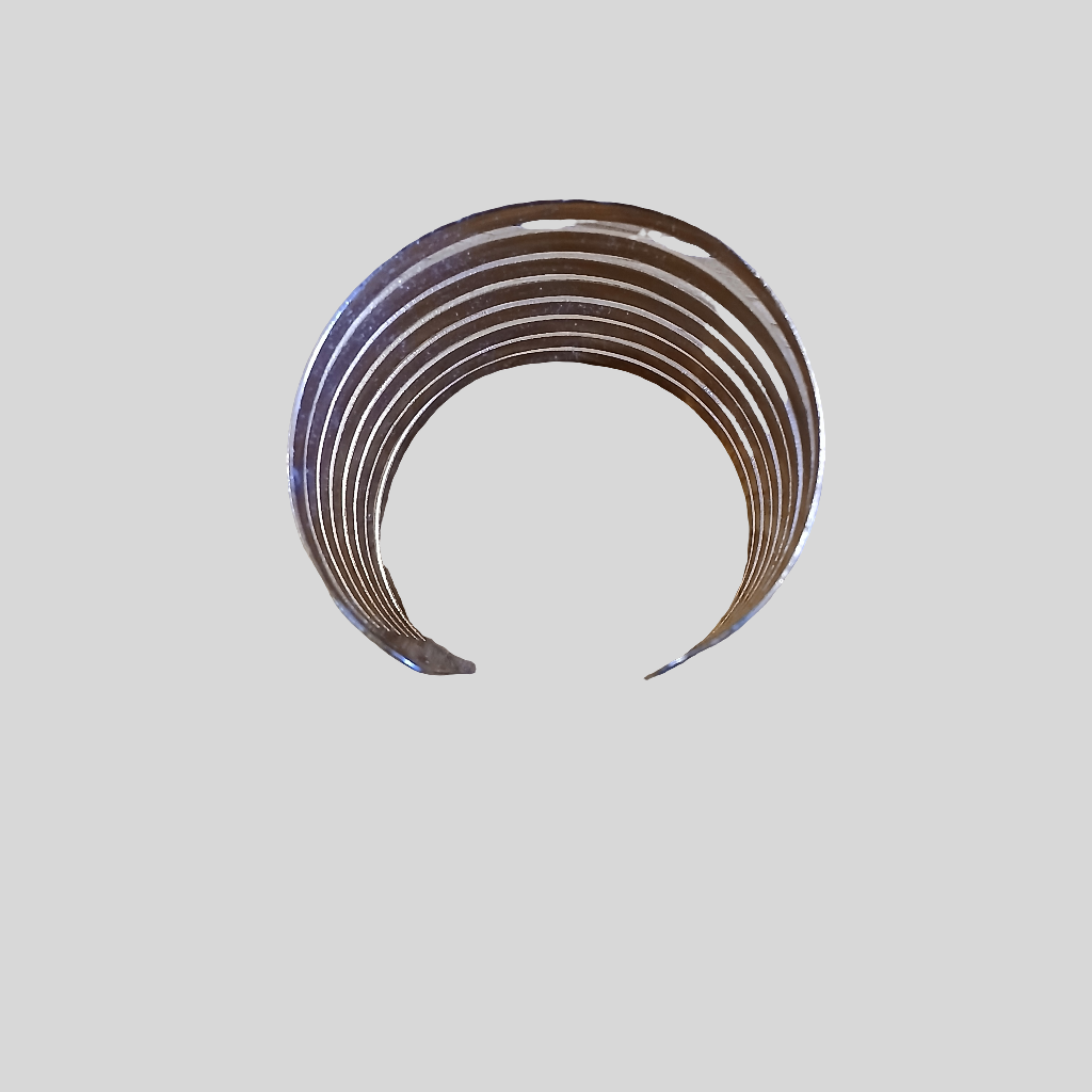 Metallic Bronze Cuff Bangle Bracelet