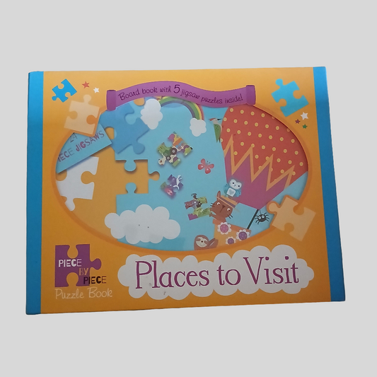 Brand New Jigsaw Puzzle Book - Places to Visit