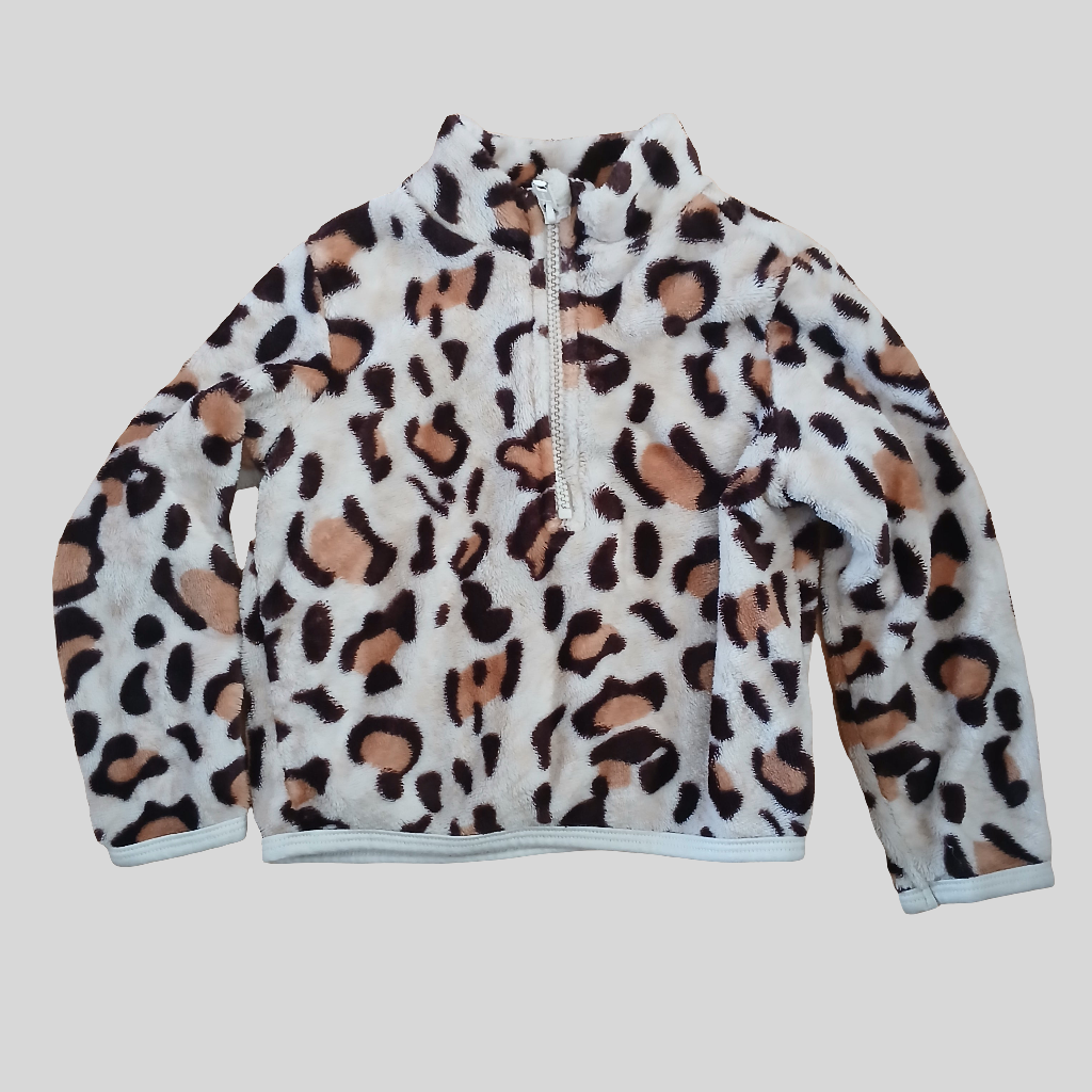Shein Leopard Print Fleece Age 2-3