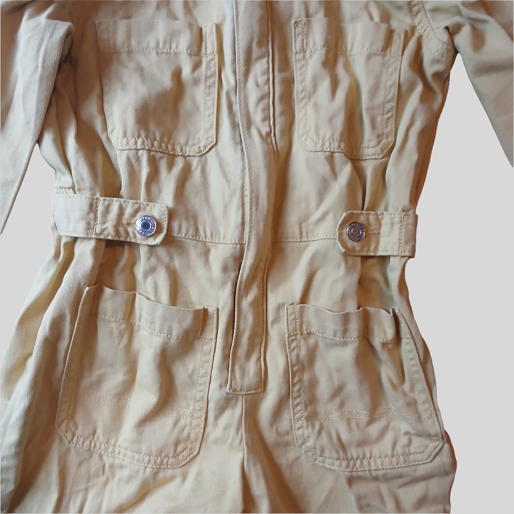 Leigh Tucker Willow Yellow Jumpsuit Boilersuit Age 6-7