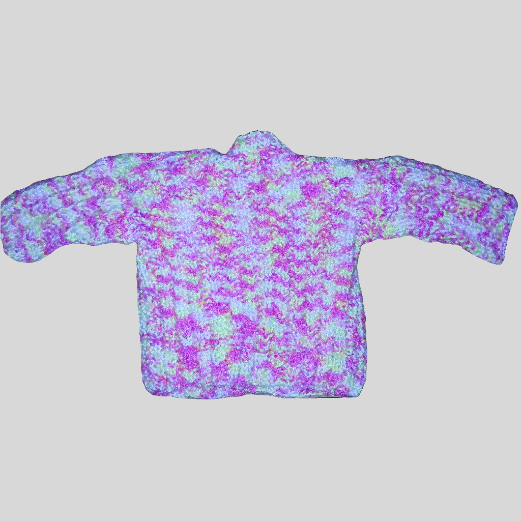 Knitted Cardigan approximately Age 0-6 months