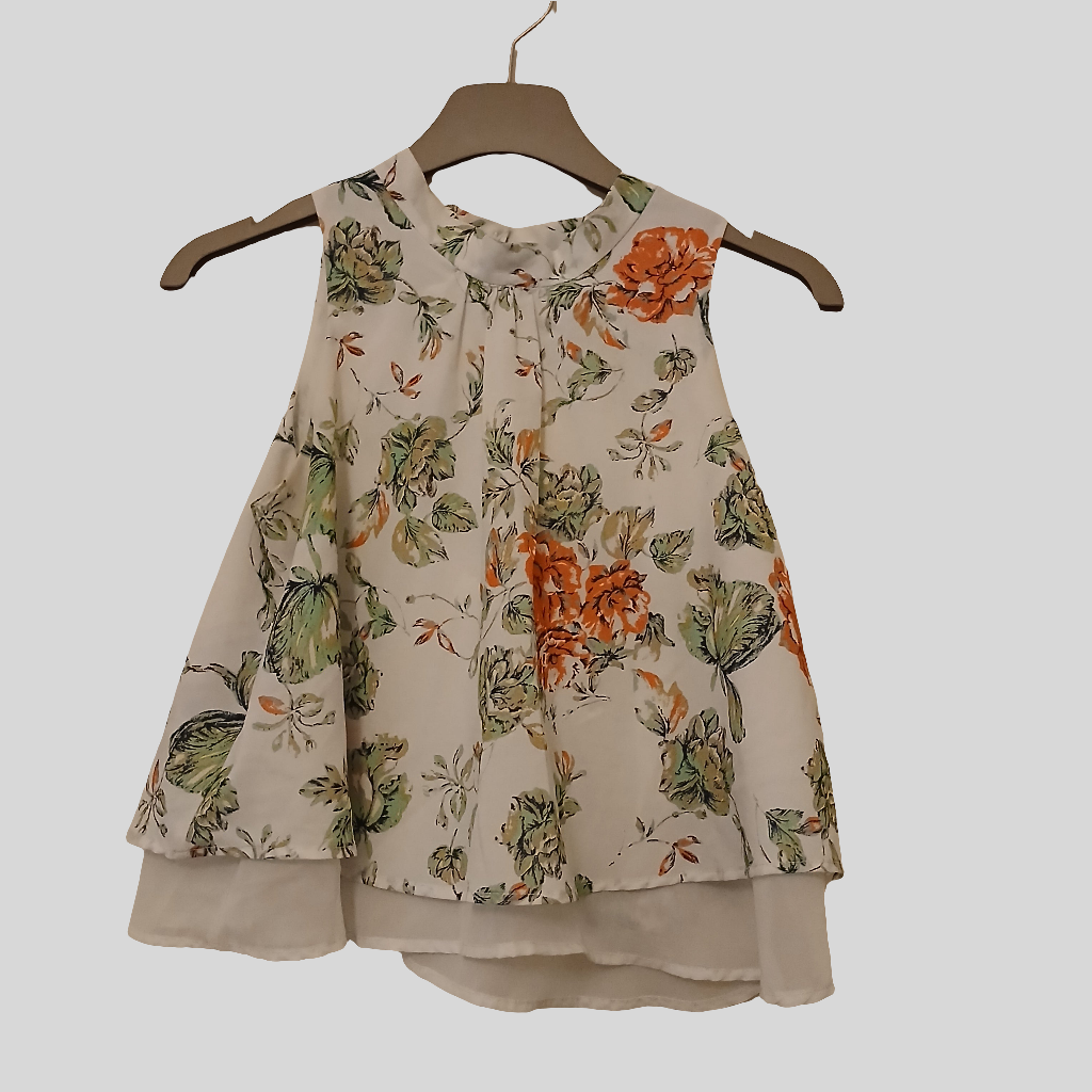 Forever 18 Floral Top Approx Size M