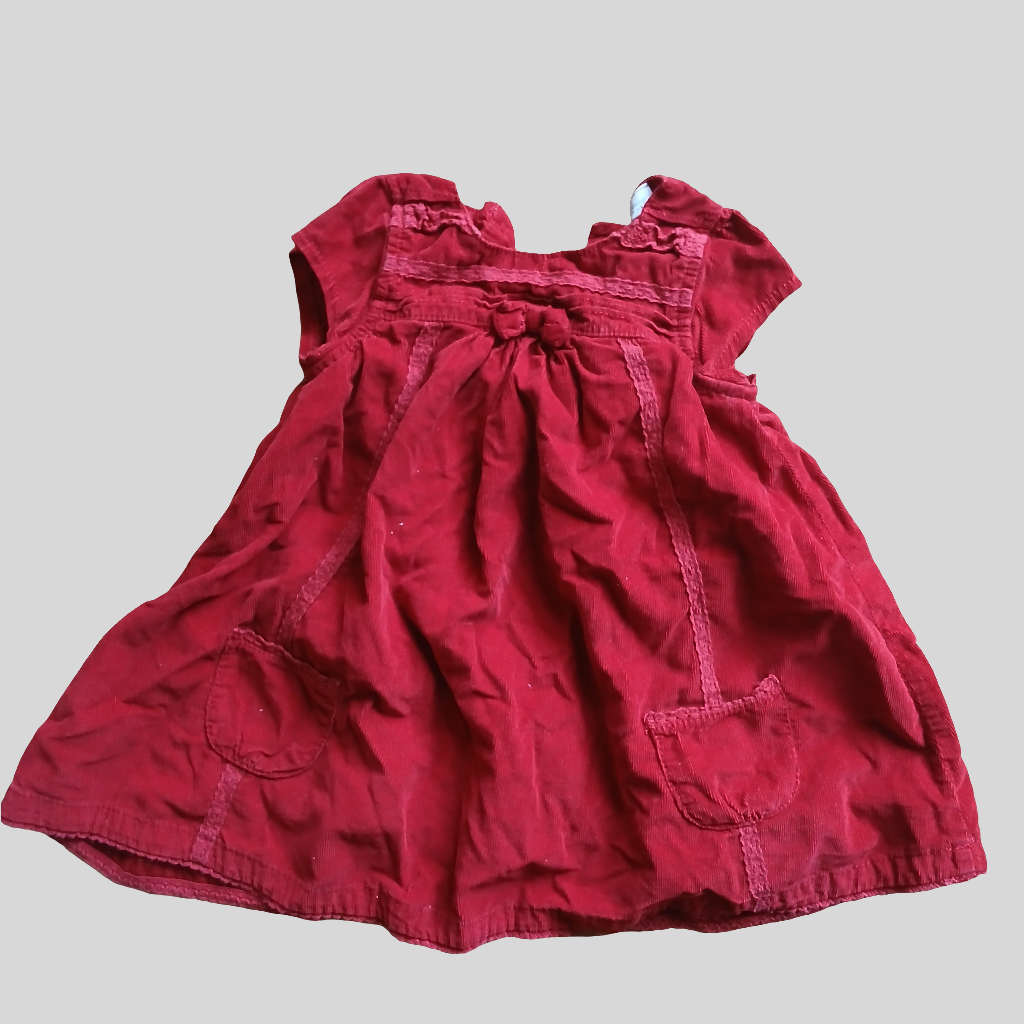 Next Red Dress Age 12-18 months