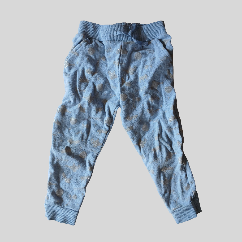 Disney at George Blue Jogging Bottoms Age 3-4