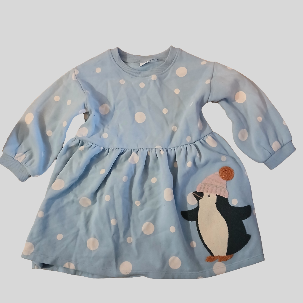 Next Penguin Christmas Dress Age 3-4 years