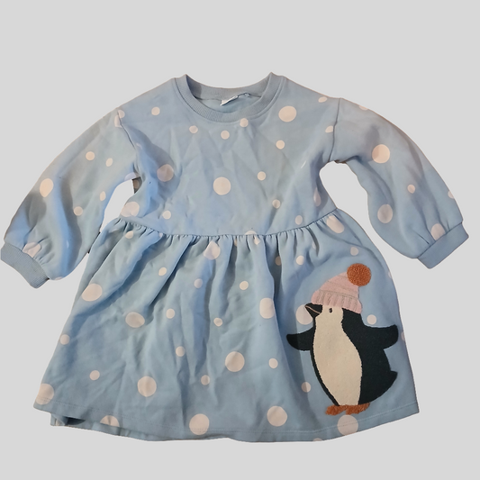 Next Penguin Christmas Dress Age 3-4 years