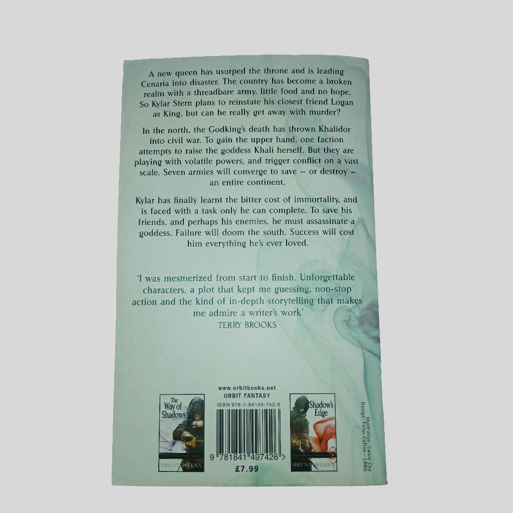 Beyond The Shadows (Book 3) by Brent Weeks