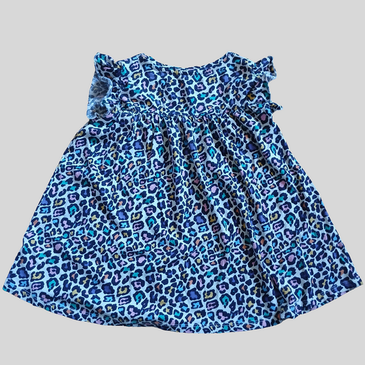 Dunnes Leopard Print Top Age 10