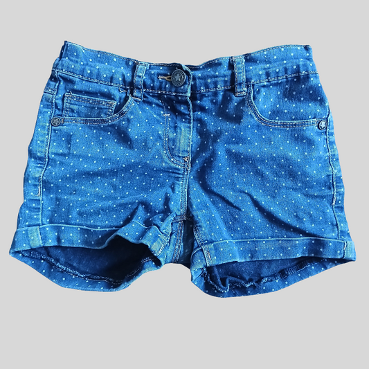 Dunnes Denim Shorts Age 8