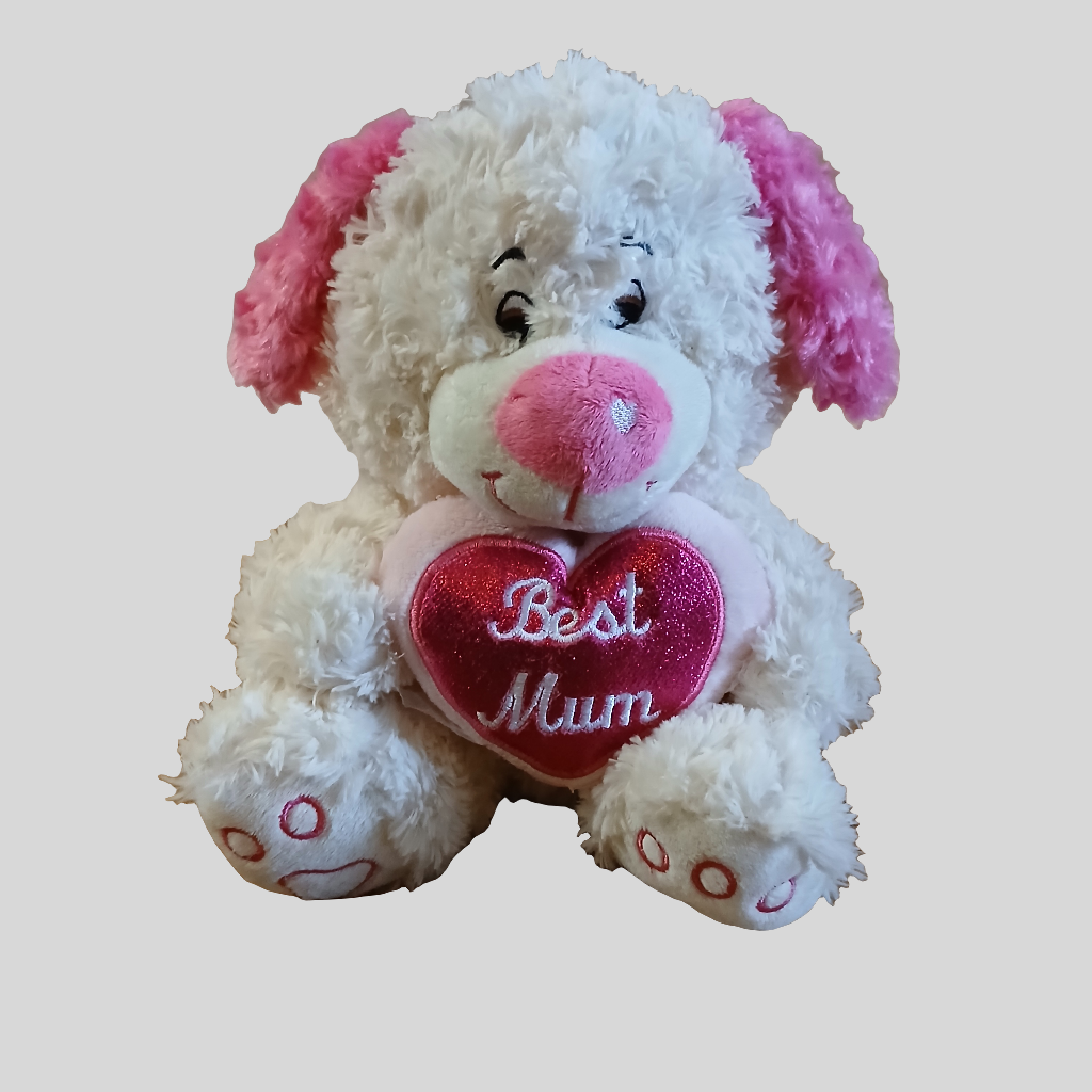 "Best Mum" Dog Soft Toy