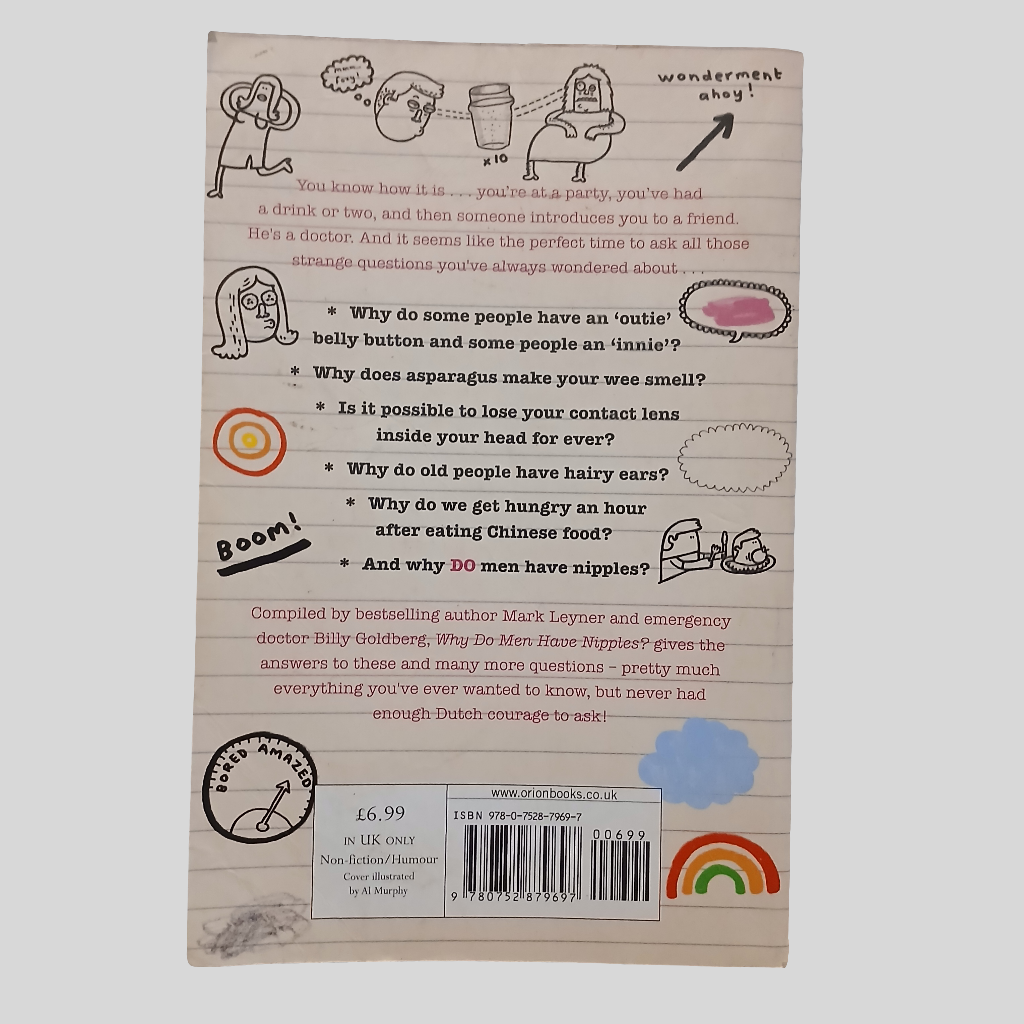 Why Do Men Have Nipples? By Mark Leyner and Billy Goldberg MD