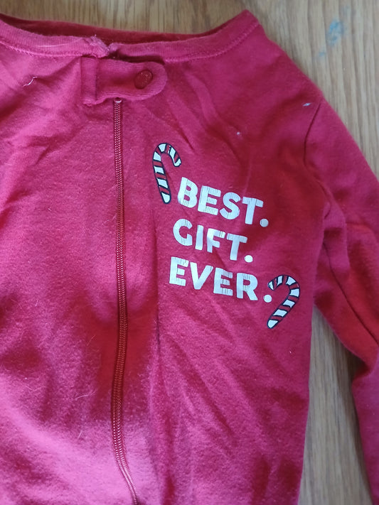 PJ Place Christmas Sleepsuit Age 4