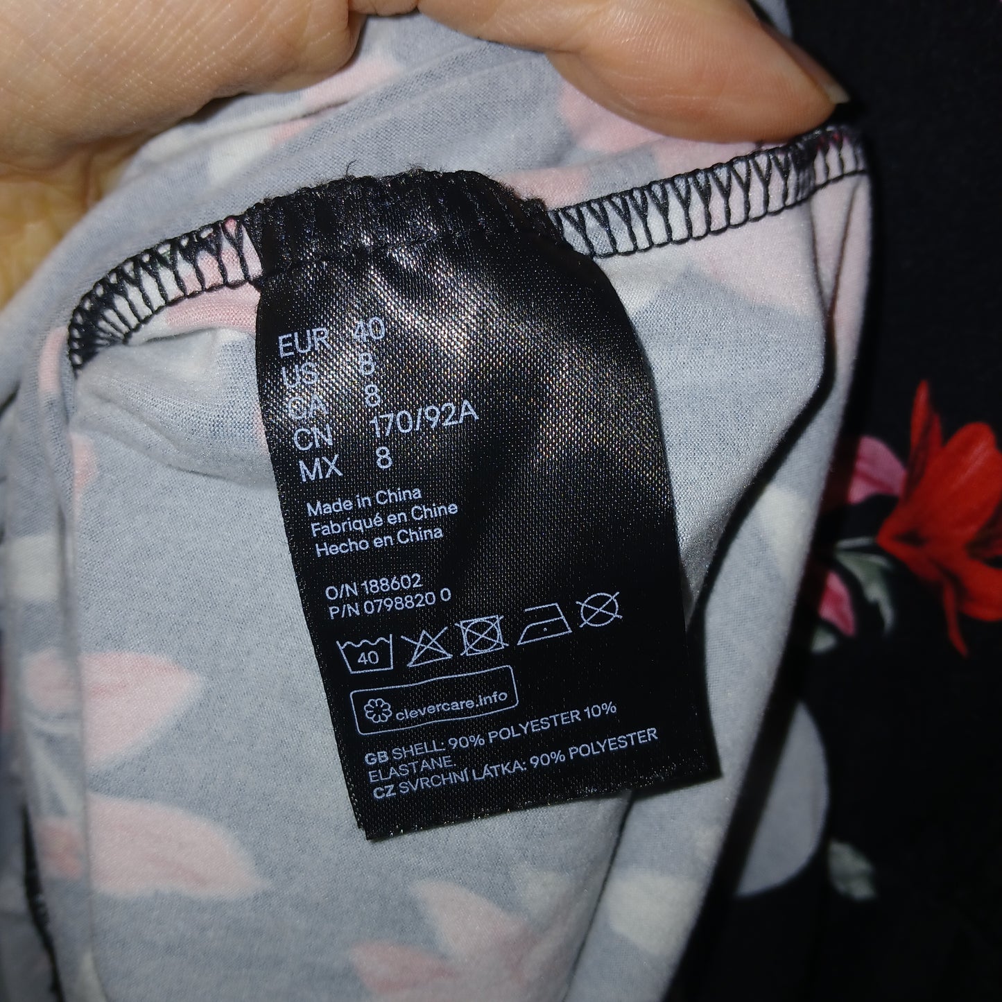 Divided H&M Floral Dress Size 12