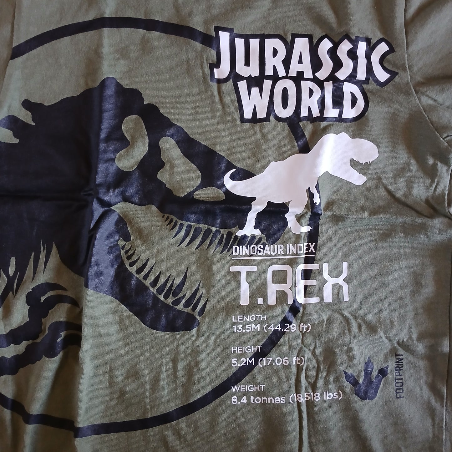 Jurassic World T-Shirt Age 6-7
