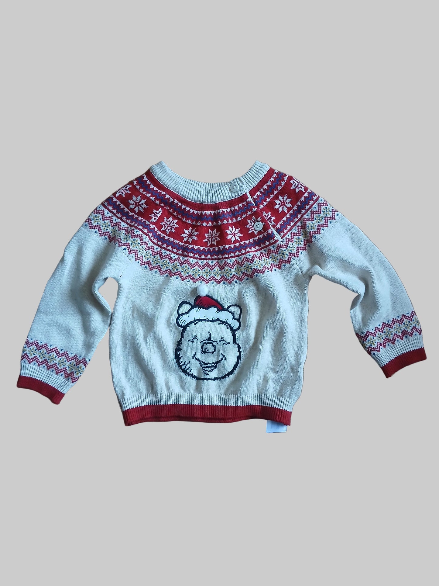 Disney at Primark Penneys Christmas Jumper Age 3-6 months