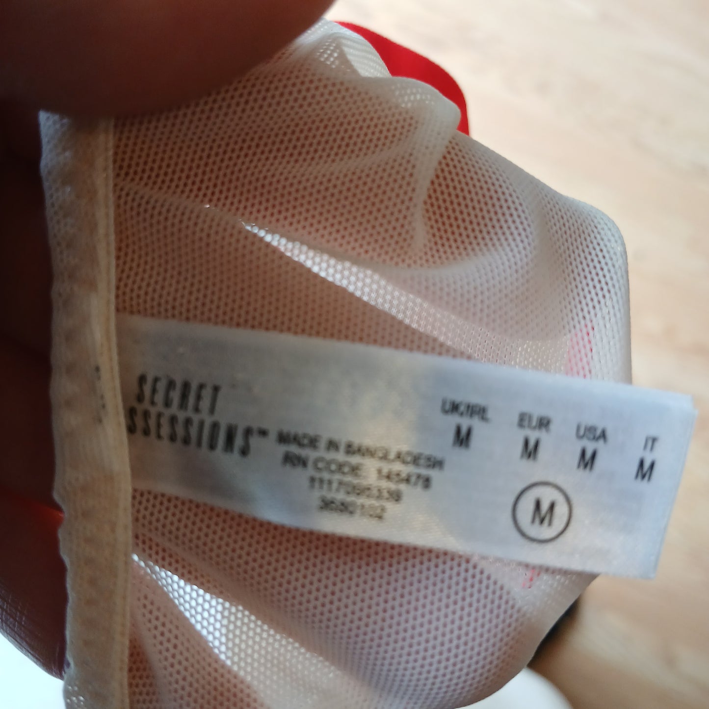 Secret Possessions Pink Bodysuit Size M