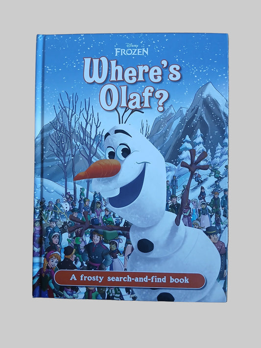 Frozen: Where's Olaf? search-and-find book