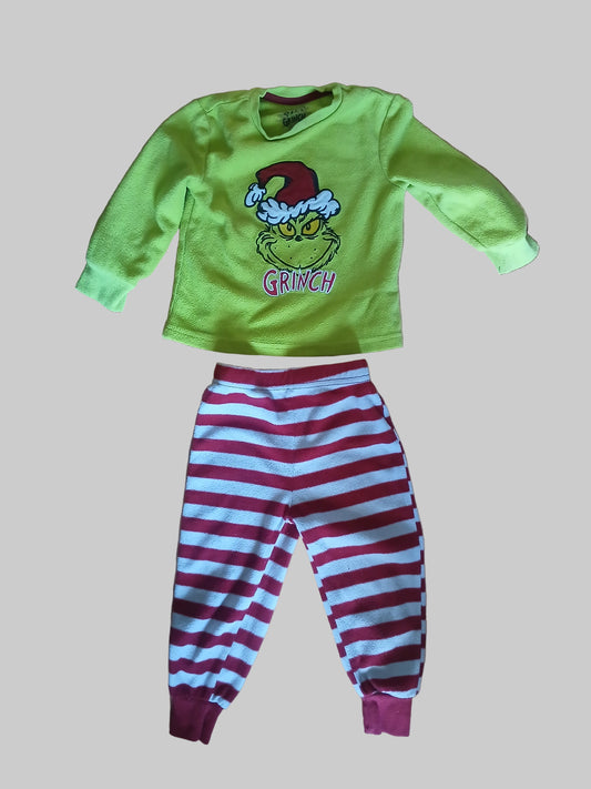 Primark/Penneys The Grinch Pyjamas Age 1-2