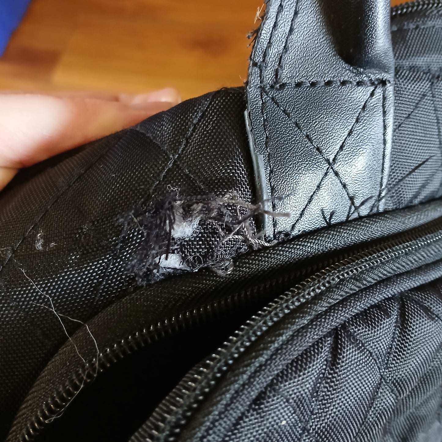 Brookstone Quilted Laptop Brief Bag