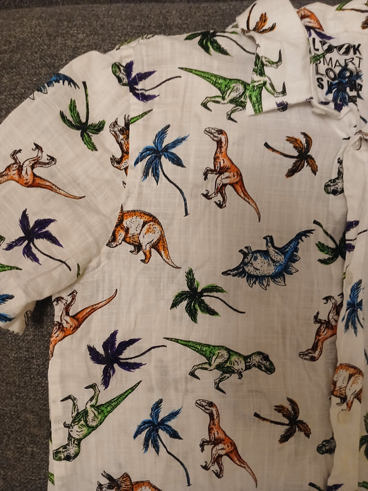 F&F Dinosaur Shirt Age 10-11