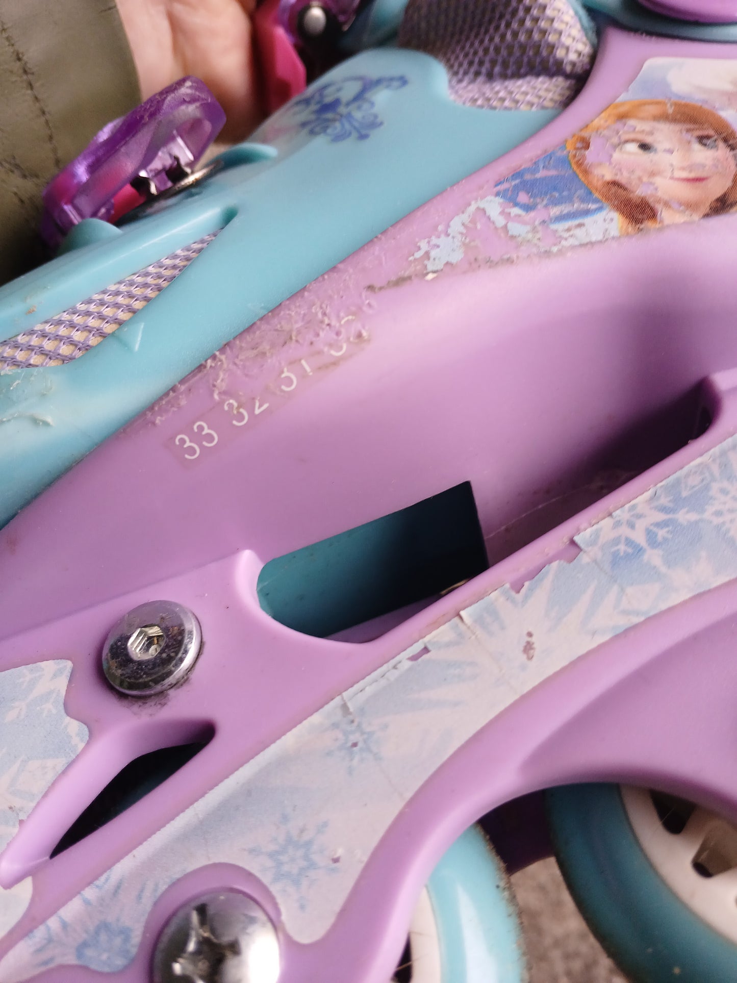 Frozen Roller Blades Inline Skates Size 30-33