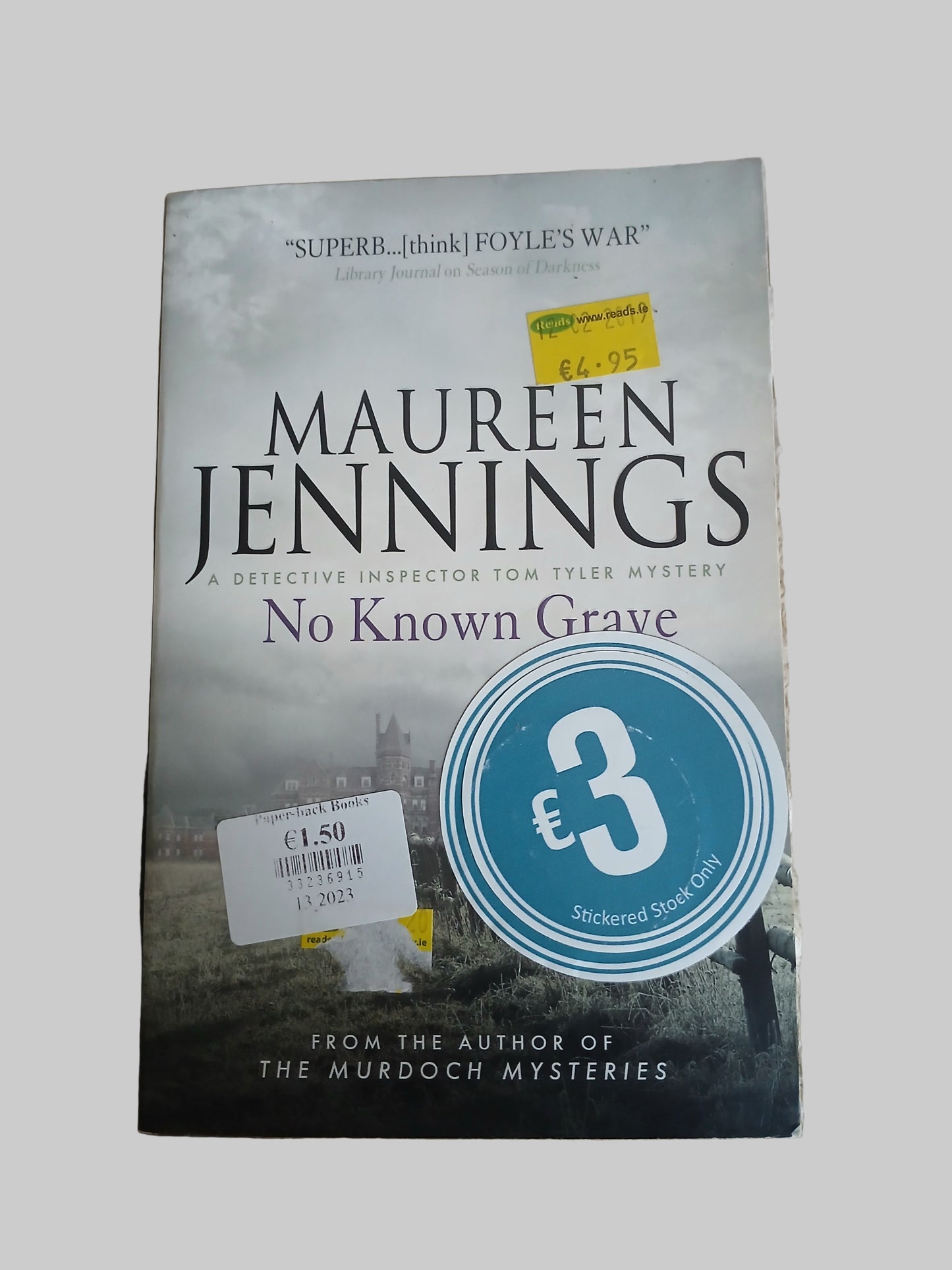 No Known Grave by Maureen Jennings