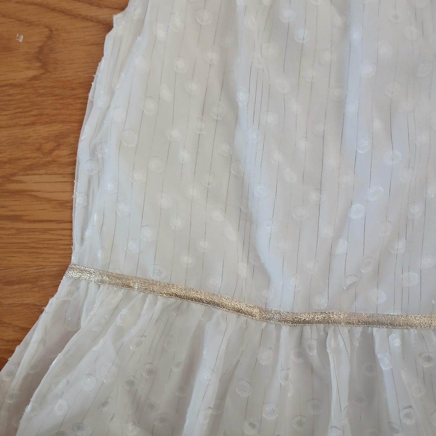 Tissaia White Dress Age 3