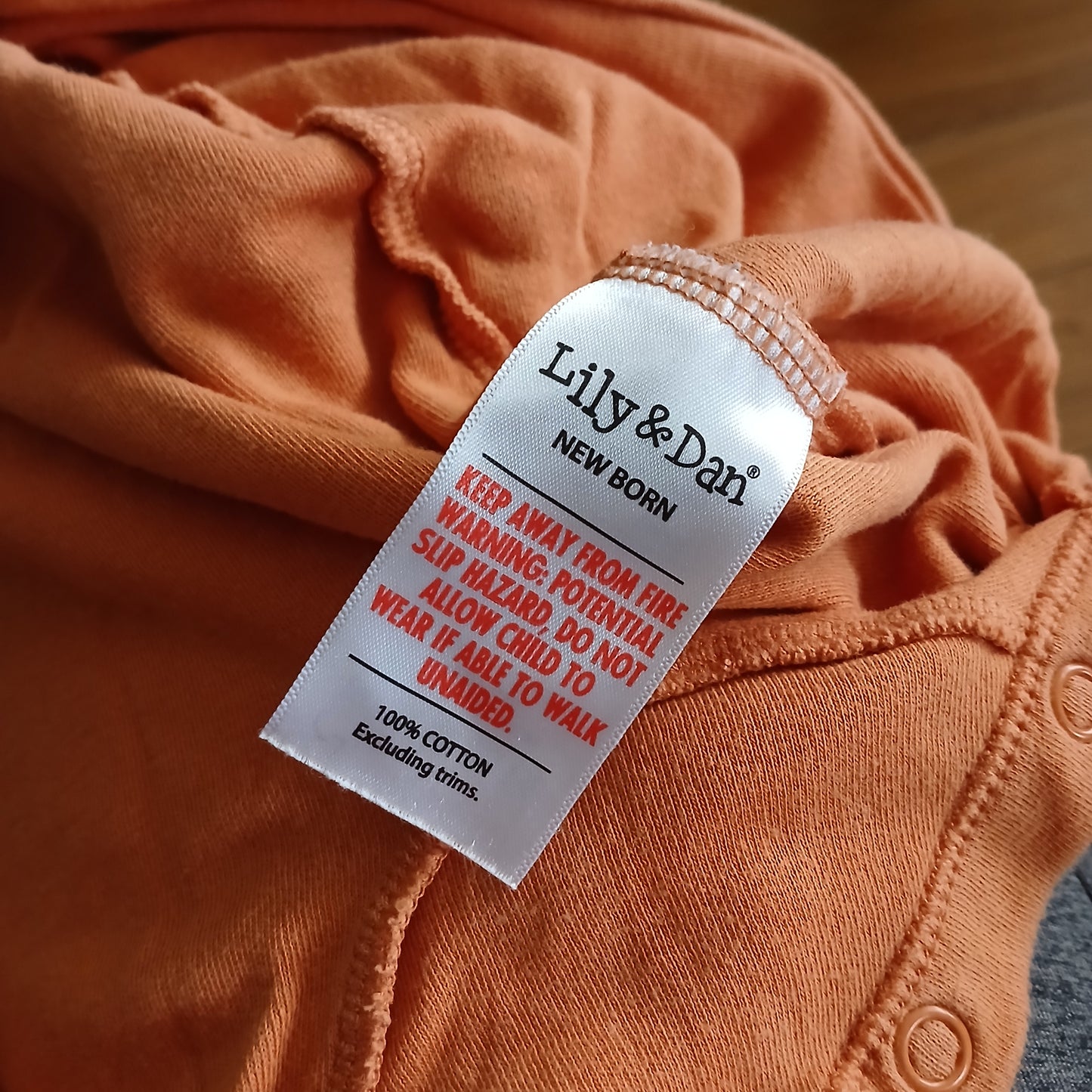 Lily & Dan Sleepsuit Babygrow Age Newborn