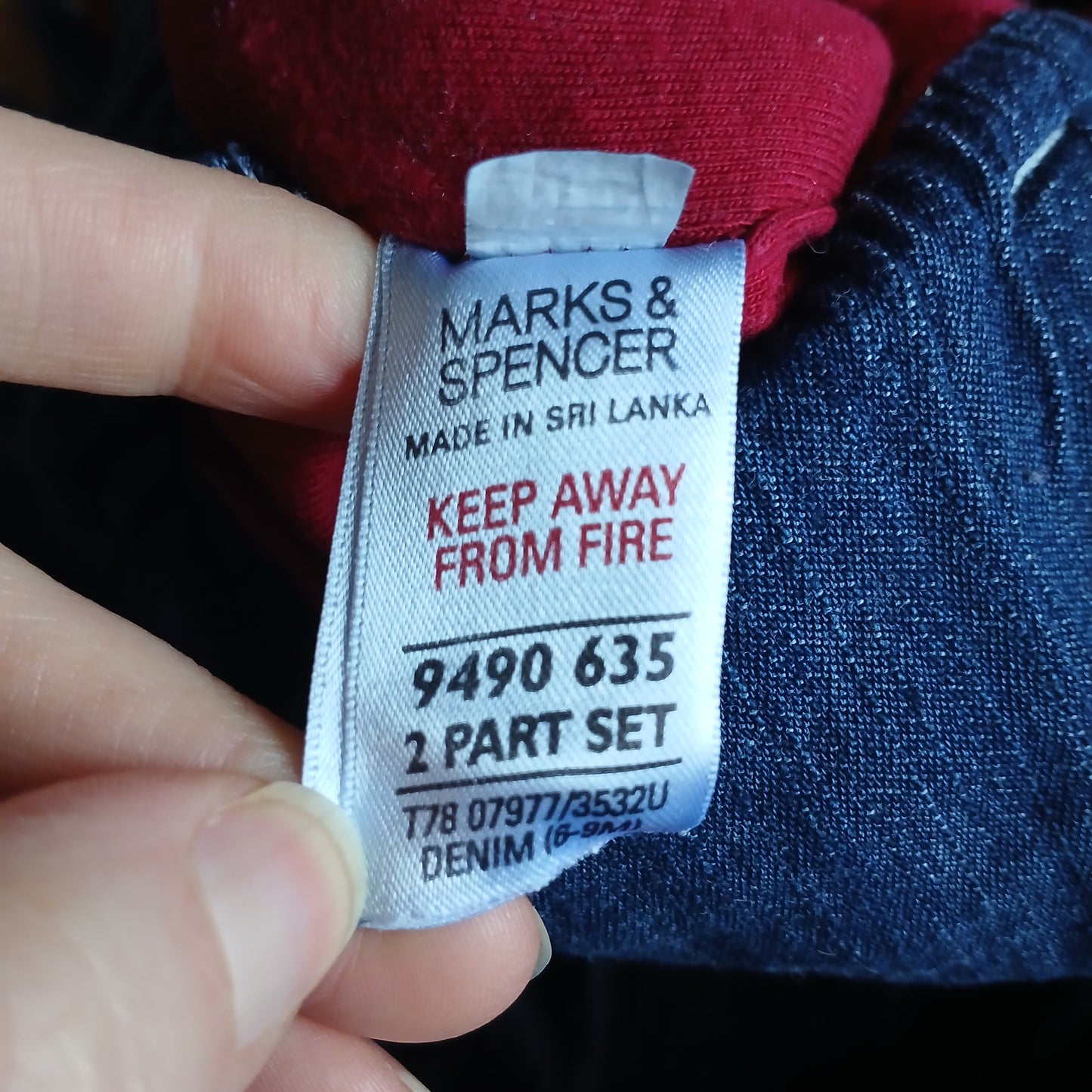 Marks & Spencer Dungarees Age 6-9 months