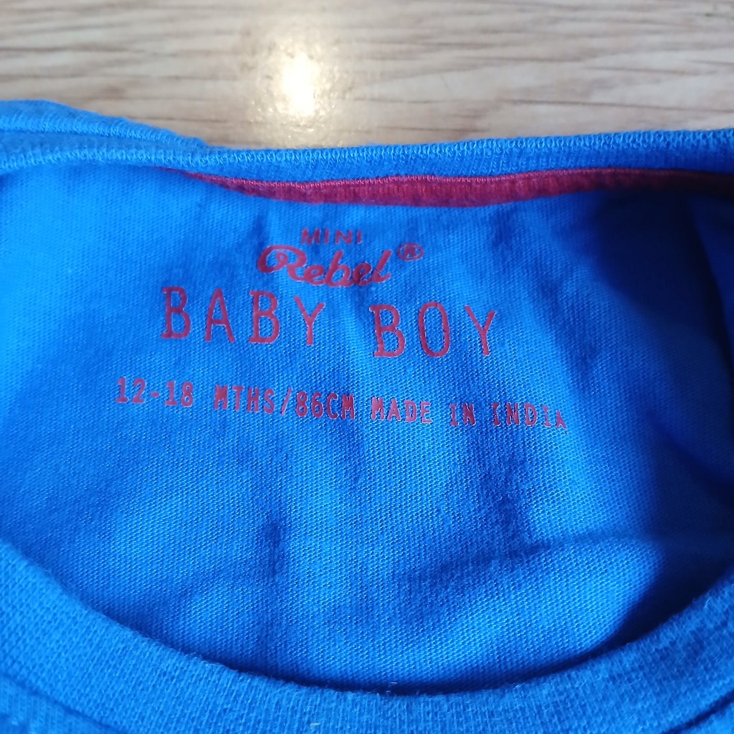 Mini Rebel Blue Shark Age 12-18 months