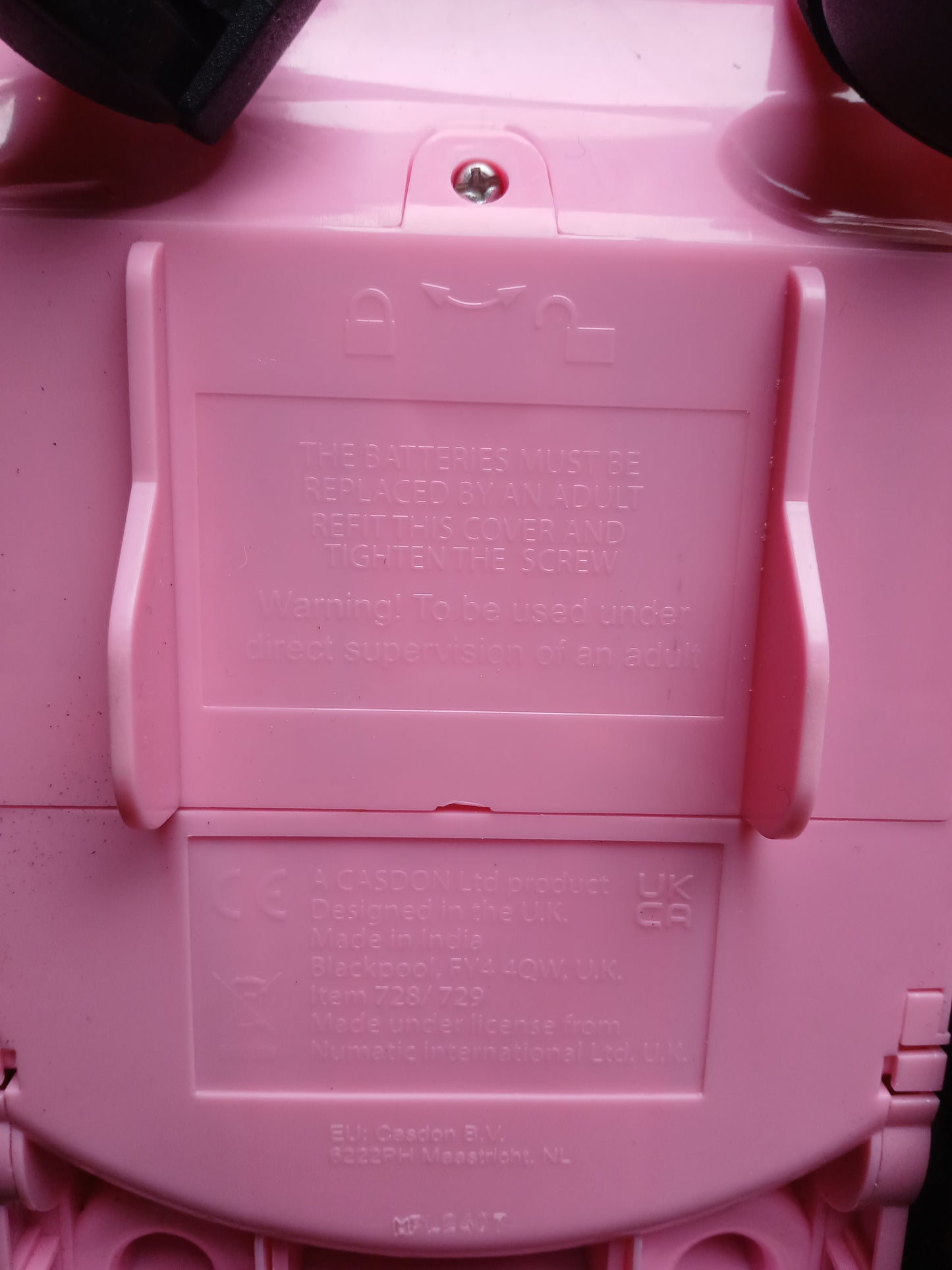 Pink Hetty Hoover Toy Vacuum Cleaner