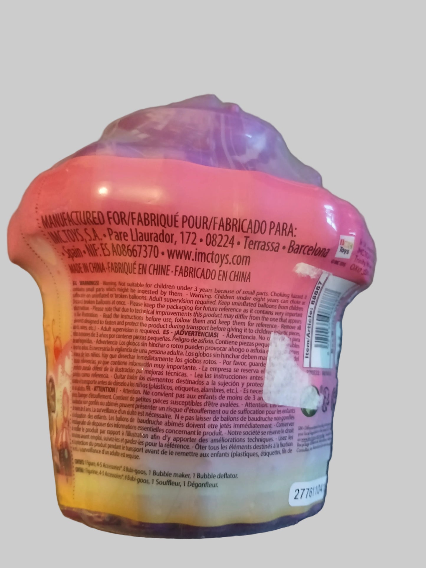 New Bubiloons Confetti Party Surprise Character