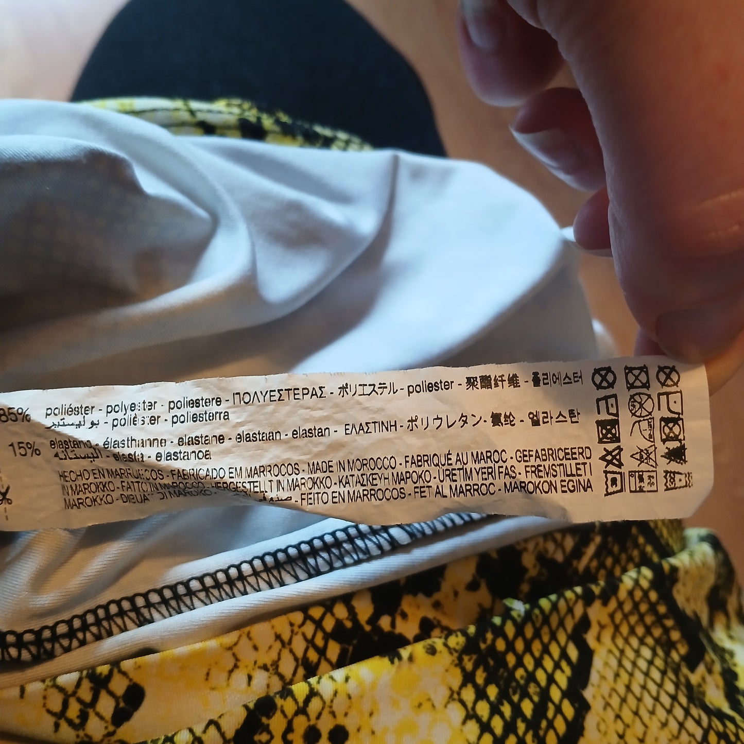 Bershka Snake Print Dress Size S