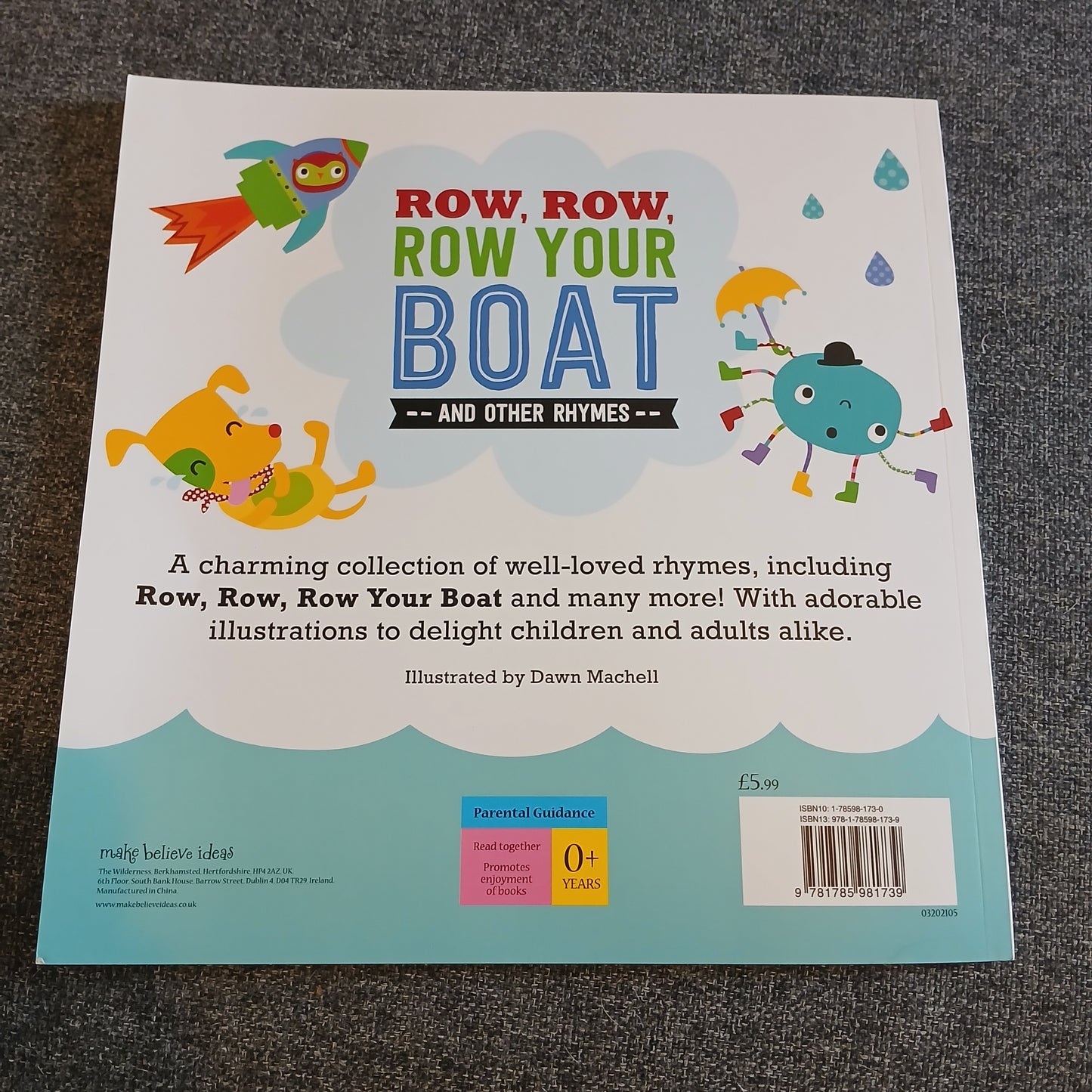 Row, Row, Row Your Boat and other rhymes Baby Book