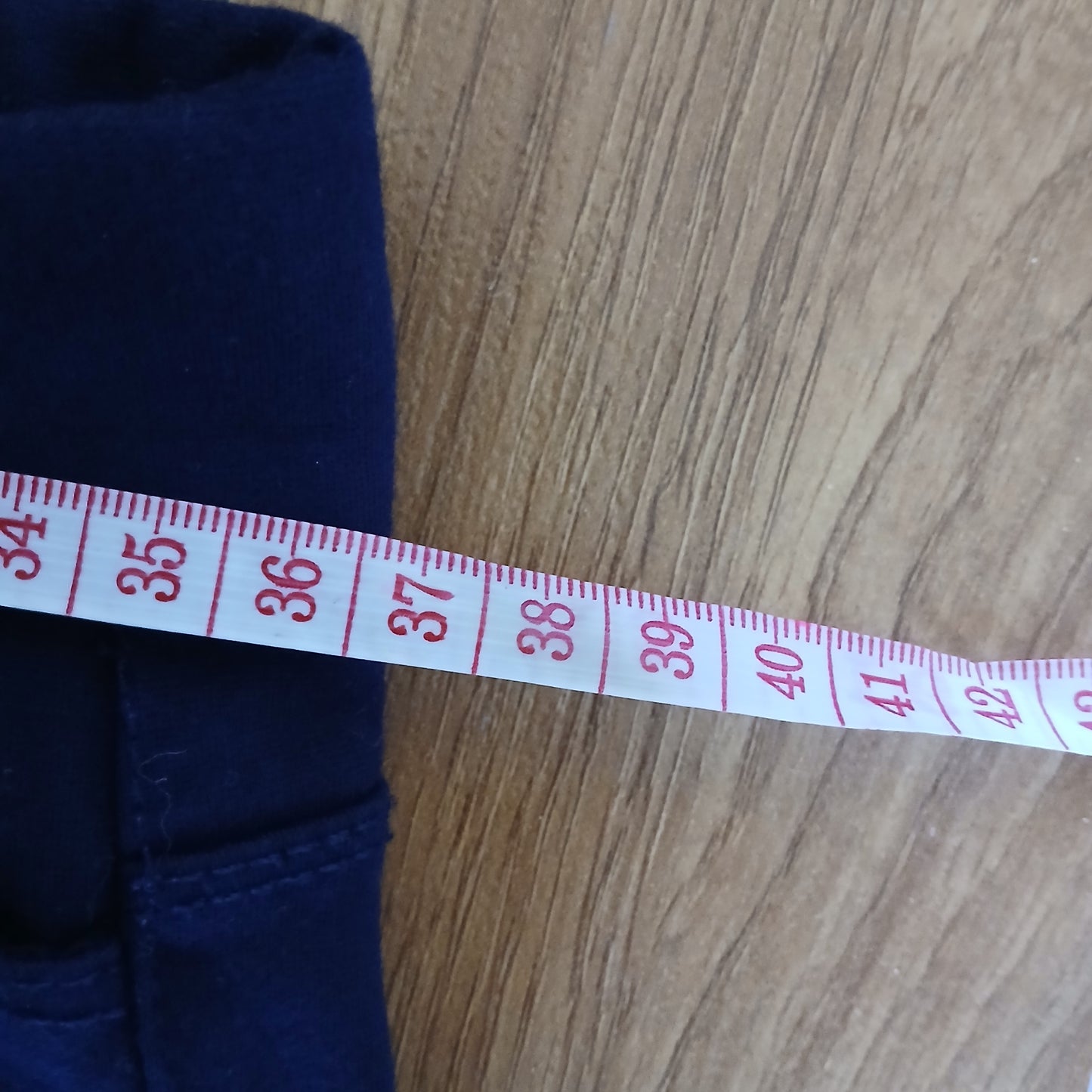 Gold SK Navy Elasticated Jeggings Trousers approximately Size 10-12