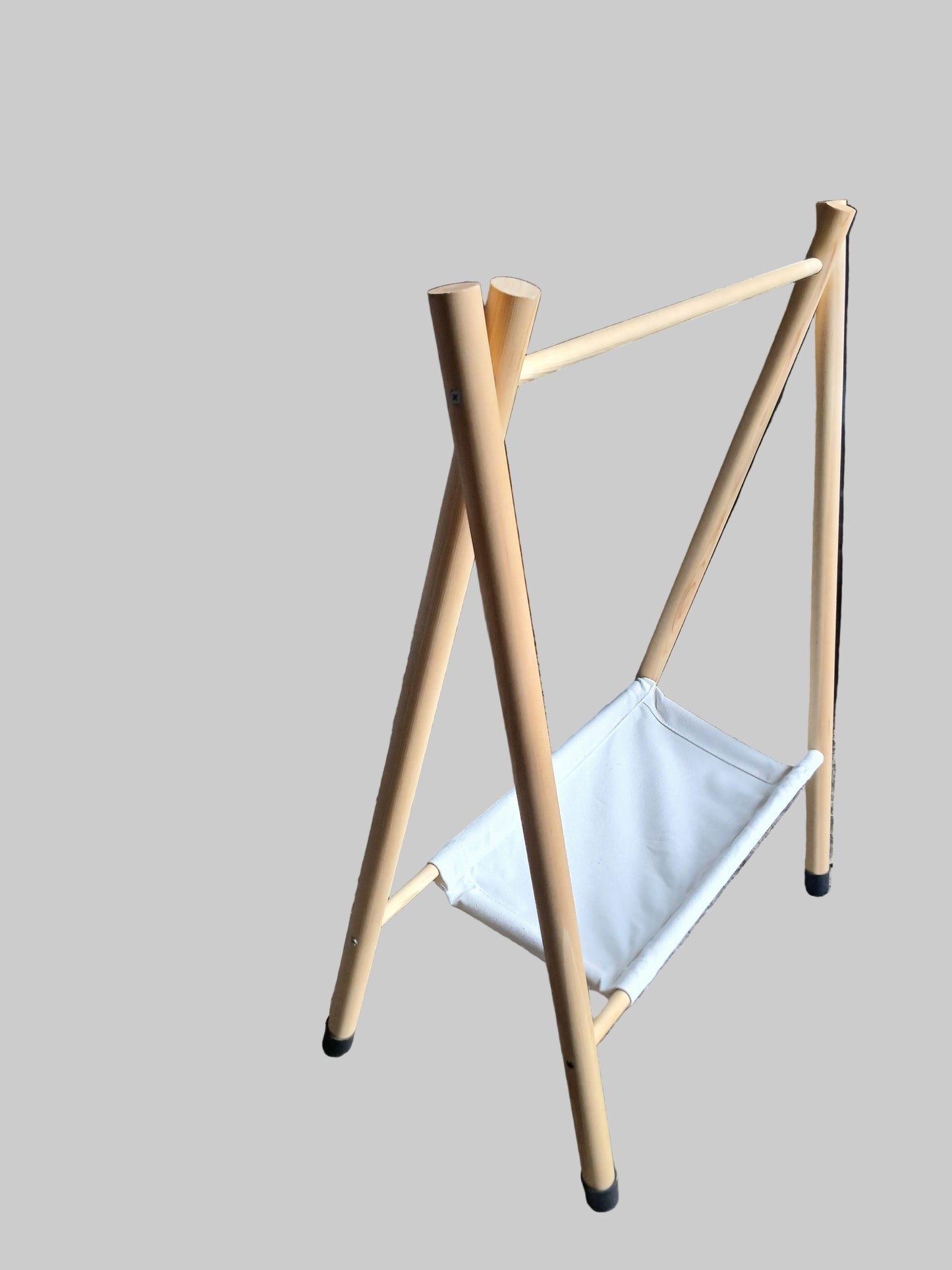 Wooden Kids Clothes Rail