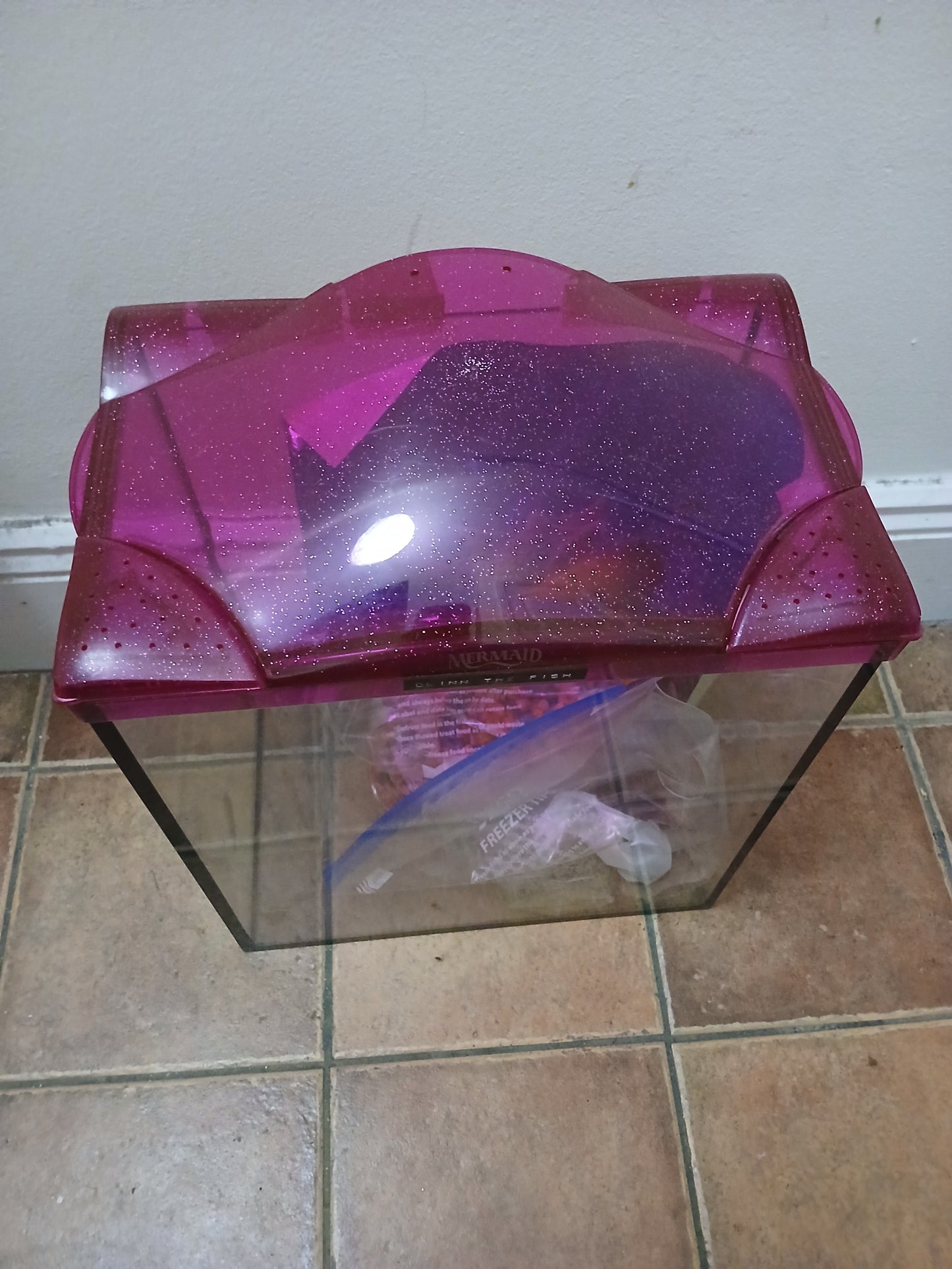 17L Mermaid Fish Tank with Accessories